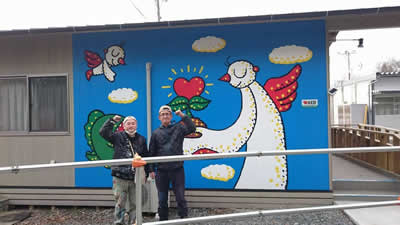 2016年 完成した壁画